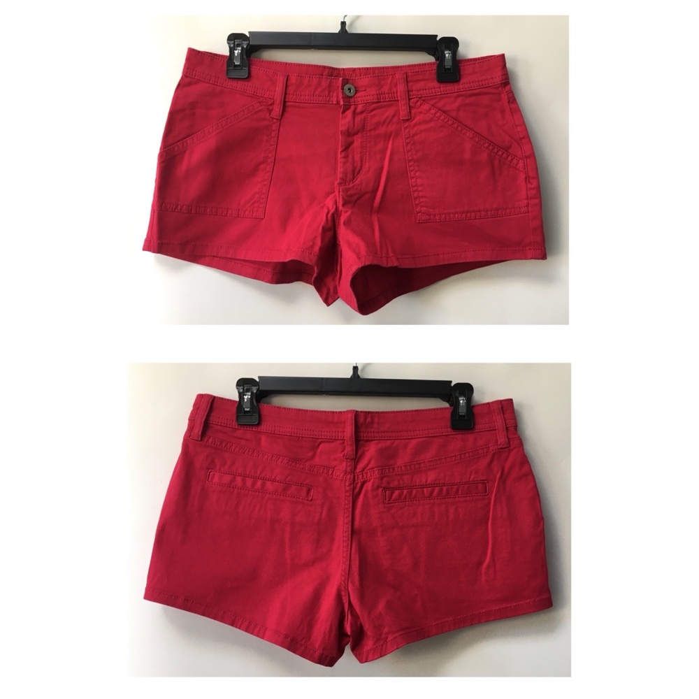 ARIZONA JEAN COMPANY- Women Jr's Shortie Shorts - DARK FUCHSIA - Size 11 - NWOT